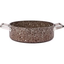Brioni Stone-Age Terra Sığ Tencere 28CM