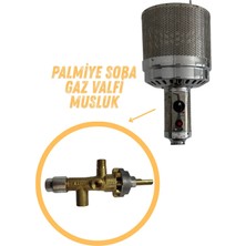 Trungo Palmiye Soba Gaz Valfi / Gaz Musluğu