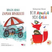 Can Yayınları Zaman Bisikleti 1 (Bilgin Adalı) ve 101 Atasözü 101 Öykü