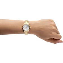 Casio Casıo LTP-V004G-7BUDF Çelik Kordon Gold Renk Takvimli Kadın Kol Saati