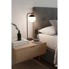 iselahome Noctea Borosilikat Cam Başucu Sürahi & Bardak Seti 1 Lt