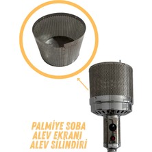 Trungo Palmiye Soba Alev Ekranı / Alev Silindiri