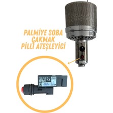 Trungo Palmiye Soba Çakmak / Pilli Ateşleyici