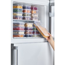Follow Me DeepFreezer Organizer Saklama Kabı Küçük(1,18LT)(6 Adet)