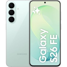 Samsung Galaxy S26 FE 256 GB 8 GB Ram (Samsung Türkiye Garantili) Su Yeşili