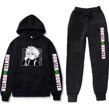 BarsDepo Hunter Baskılı Hoodie Sweatshirt Alt Ust Takım %100 Pamuk | Supriz Hediyeli