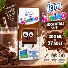 Içimino Çikolatalı Süt 200 ml x 27 Adet