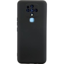 Tecno Camon 16 Kılıf Nano Içi Kadife Silikon - Siyah