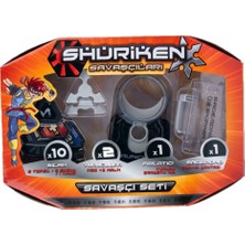 PlayZen Shuriken Savaşçıları Savaşçı Seti – Ninja Fırlatıcı ve Shuriken Aksiyon Oyun Seti