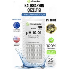 Milwaukee Instruments Milwaukee M10010B Ph 10.01 Kalibrasyon Çözeltisi 20 ml x 25 Adet