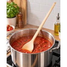 Erçelik Ahşap Kaşık 60 cm Salça Kaşığı Pilav Kaşığı Kazan Kaşığı Uzun Karıştırma Kaşığı