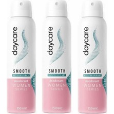 Daycare Smooth Deodorant Women 150 ml (Antı - Perspırant) 3 Adet