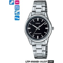 Casio Casıo LTP-V005D-1A Çelik Kasa Gümüş Renk Kadın Kol Saati