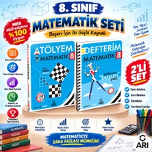 Arı 📘 8. Sınıf Matematik Atölyem + Defterim 2'li Set