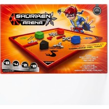PlayZen Shuriken Arena Savaşçıları Büyük Savaş Oyun Seti – Ninja Strateji ve Hedef Oyunu