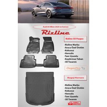 Rizline Audi A5 2025 ve Sonrası 3D Havuzlu Paspas ve  3D Bagaj Havuzu Set Kokusuz