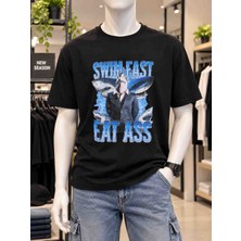 Belirtilmemiş Shark Style Erkek Oversize Tişört