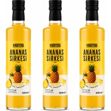 Harras Ananas Sirkesi 500 ml x 3 Adet – Doğal Fermantasyon