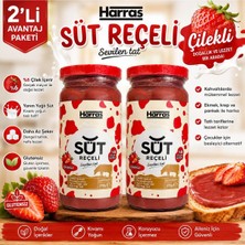 Harras Glutensiz Çilekli Süt Reçeli 2X270 G