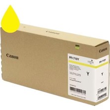 Canon 2357C001 PFI-710 Y 700ML Orijinal Sarı (Yellow) Plotter Mürekkep Kartuşu