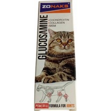 Zonaks Glucosamine  - Kediler Için Eklem Sağlığı Destekleyici 50 ml (Chondroitin, Collagen ve Msm Içeren Profesyonel)