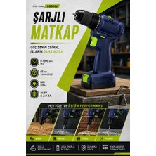 Optivex 16.8V 2.0AH Şarjlı Matkap 55NM