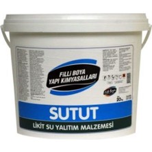 Filli Boya Filli Sutut 1kg Beyaz Renkli Elastomerik Akrilik Su Yalıtım Malzemesi Yüksek Performans