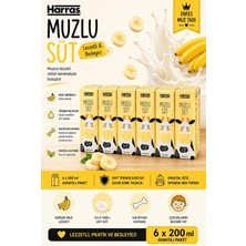 Harras Muzlu Süt 6X200 ml
