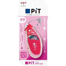 Tombow Pit Aır Mini Şerit Yapıştırıcı 6MMX10M Pembe