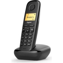 Gigaset Gıgaset A170 Kablosuz LCD Ekranlı Telefon Siyah