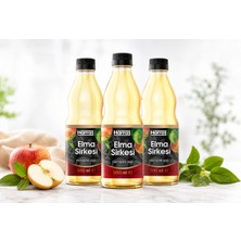 Harras Elma Sirkesi 500 ml (3’lü Paket) – Cam Şişe