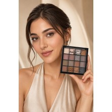 Mazhar Diamond Beauty Make Up Eyeshadow Palette 16 Renk