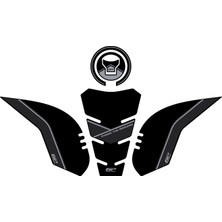 Gp Kompozit Honda CBR500R 2025-2026 Uyumlu Tank Pad Seti Siyah
