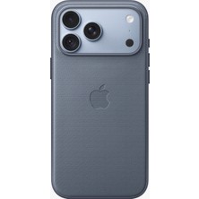 Apple iPhone 18 Pro Max İçin Magsafe Özellikli Tech Dokuma Kılıf - Şambre Mavisi