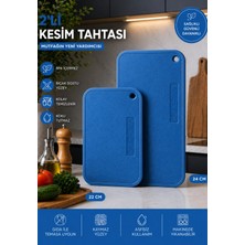 Solingen 2'li Pratik Mutfak Kesme Tahtası Seti - Küçük & Orta Boy Sebze Meyve Doğrama Tahtası