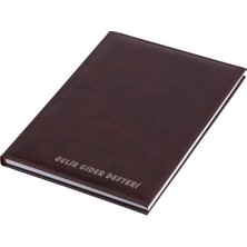Gülpaş Gelir-Gider Işletme Defteri 21X30 100 Yaprak Suni Deri (270)