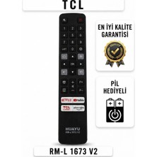 Tcl Kumanda RM-L1673 V2 **pil Hediyeli**
