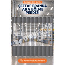 Morilu Açılır Kapanır Fabrika Ara Bölme Perdesi, Özel Ölçü Oto Yıkama Brandası 0.8 mm Pvc, Montaj Malzemeli