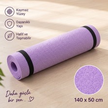 Mınamor 6 mm Mavi Pilates Yoga Minderi Spor Pilates Egzersiz Matı