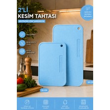 Solingen 2'li Pratik Mutfak Kesme Tahtası Seti - Küçük & Orta Boy Sebze Meyve Doğrama Tahtası