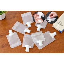 Siolanzi 3 Adet 100ML Krem Şampuan Kabı Tekrar Kullanılabilir Set