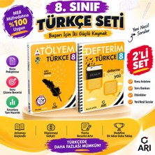 Arı 📚 8. Sınıf Türkçe Atölyem + Defterim 2'li Set