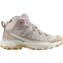 Salomon Kadın Bot X Ultra 360 Edge MID GTX Düz Kauçuk Taban Gore-Tex 38,5 Standart Kalıp L47816300