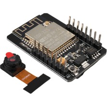 Cotton Soft ESP32-CAM 2640S Wifi Bluetooth Geliştirme Kartı Dahili Kamera ve Micro Sd Kart Harici Anten Girişli Modül