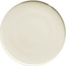 Kütahya Porselen Chef Taste Of 16 cm Düz Tabak Krem Şık Tasarım