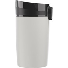 Uravas Store Sıgg Miracle White Touch Termos Kupa (0,27 L), Zararlı Madde Içermeyen ve Yalıtımlı Kahve Kupası, Paslanmaz Çelikten Sızdırmaz Kahve Kupası