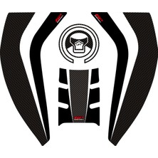 Gp Kompozit Honda Africa Twin CRF1000L Adventure 2016-2019 Uyumlu Tank Pad Seti Karbon
