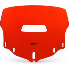GP Kompozit Honda Gold Wing 2004-2017 Uyumlu Ön Cam Kırmızı - 50 cm
