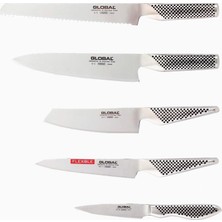 Global G-2951138R 5 Parça Japon Profesyonel Bıçak Seti