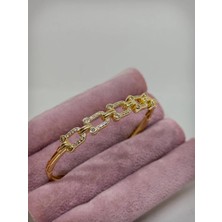 Dore Collection Marka Çapa Model Zirkon Kelepçe